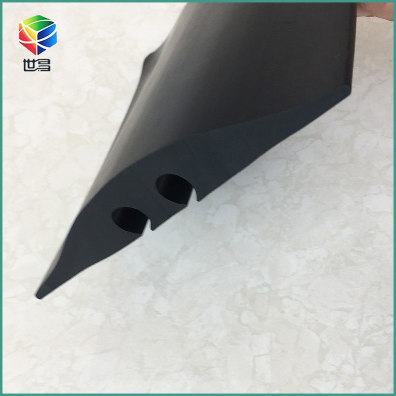 pvc Heavy duty cable cover Road Buffer Rubber Speed Bump For Car Parks & Roads