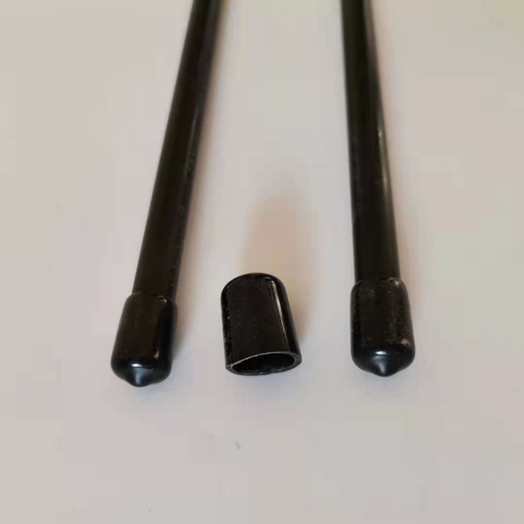 8mm diameter frp grp fiberglass solid rods with plastic end cover