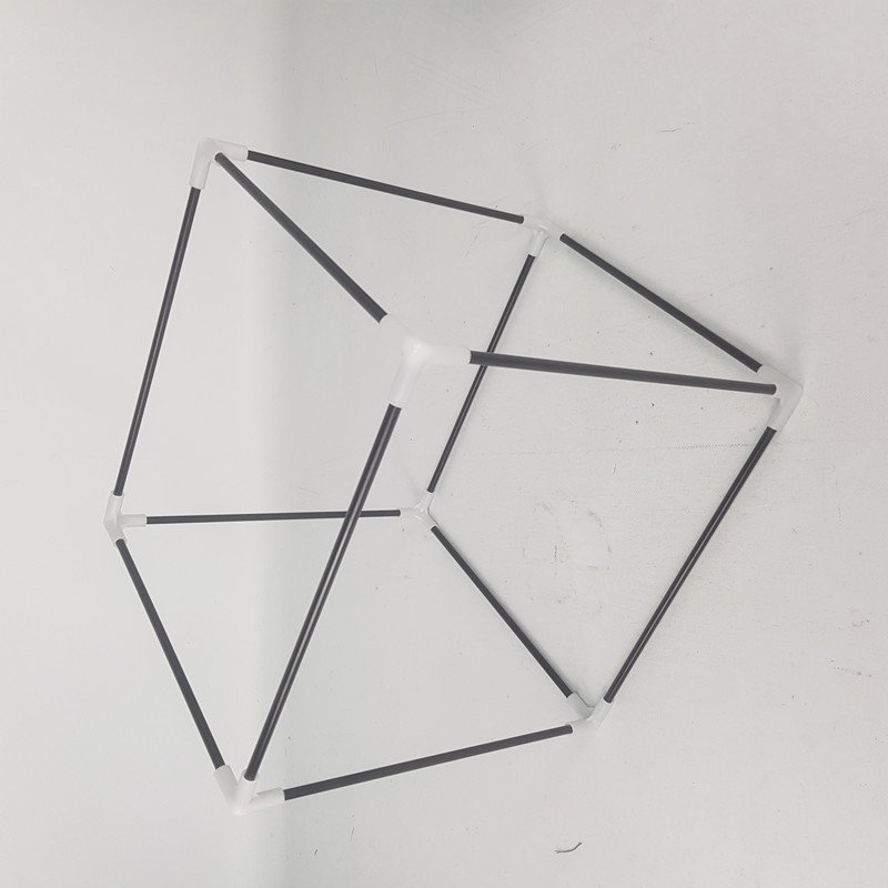 8mm diameter frp grp fiberglass solid rods with plastic end cover