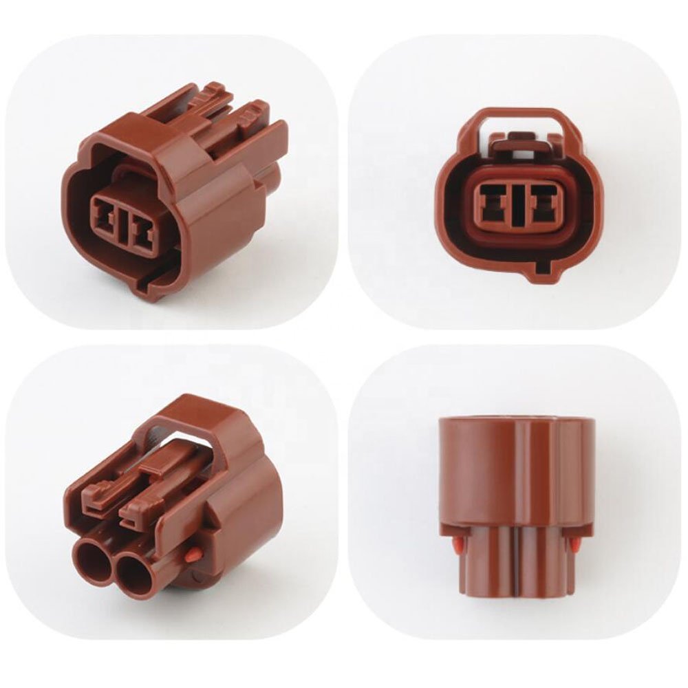 6189-0033 automotive waterproof connector 2 pin female male cable plug terminal block socket
