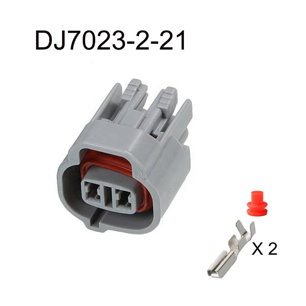 6189-0033 automotive waterproof connector 2 pin female male cable plug terminal block socket