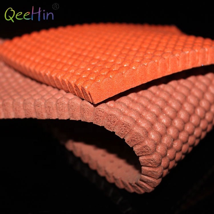 OEM perforated silicone foam pad high temperature resistance elasticity pinhole silicone foam sheet for iron table