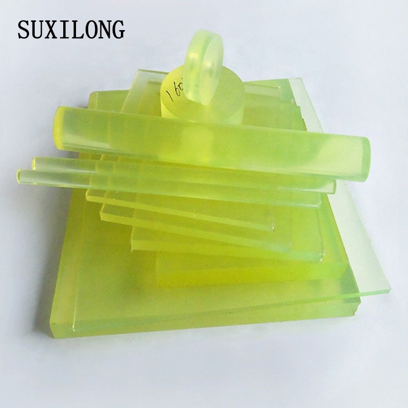 Polyurethane Rubber PU Board Factory Yellow PU Board Factory 50-100mm thk PU Board Manufacturer