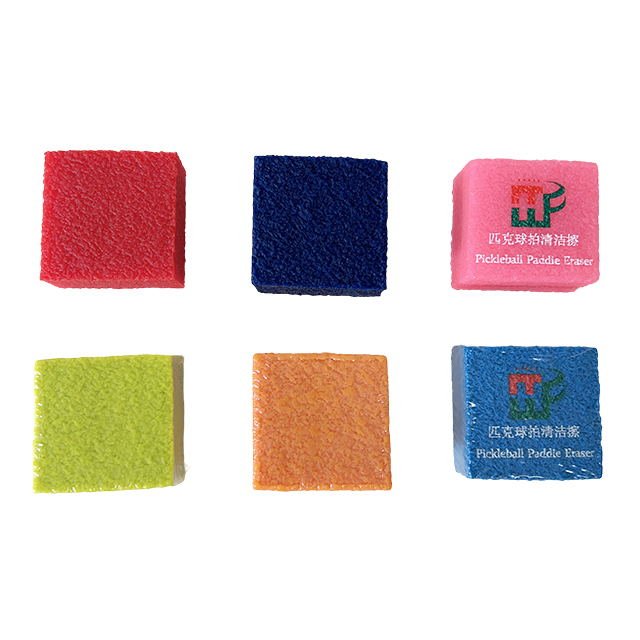 Square Colored Pink Ball Eraser Quickly and Easily Removes Grime