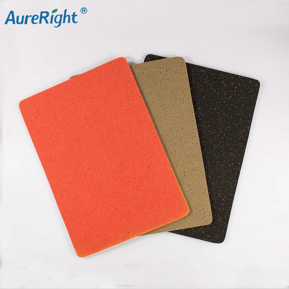 Custom Anti-Microbial 10mm Thick Polyurethane Recycle Cork Foam Sheet