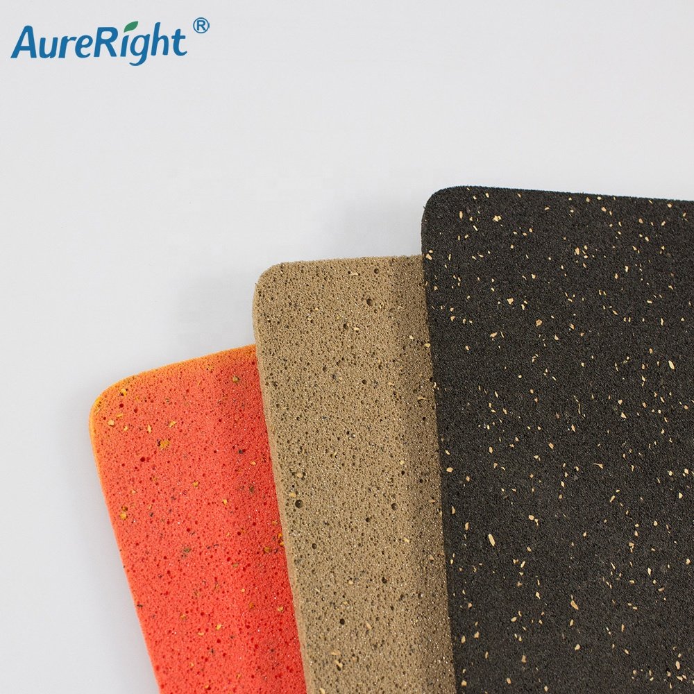 Custom Anti-Microbial 10mm Thick Polyurethane Recycle Cork Foam Sheet