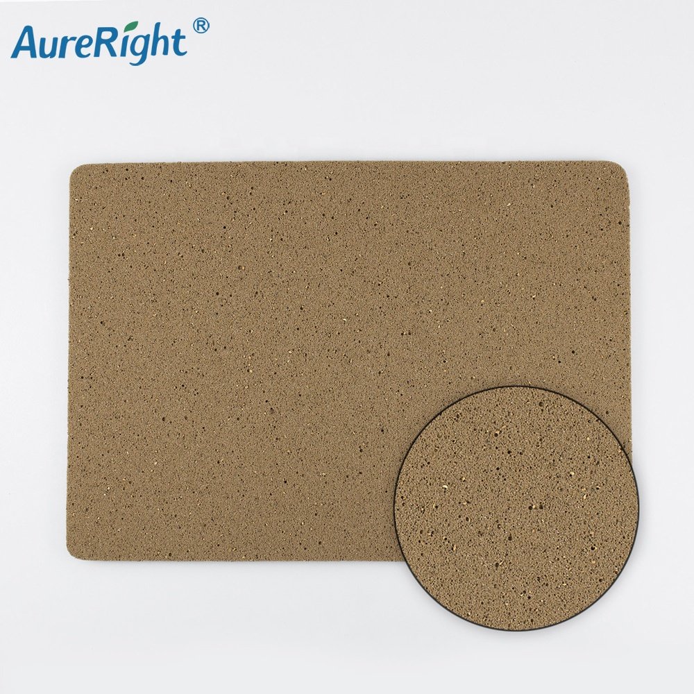 Custom Anti-Microbial 10mm Thick Polyurethane Recycle Cork Foam Sheet