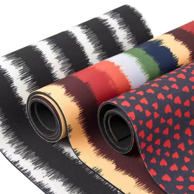 Sublimation Neoprene Sheets Blank Neoprene Fabric Factory Wholesale 3mm 5mm Skin SBR Rubber Material