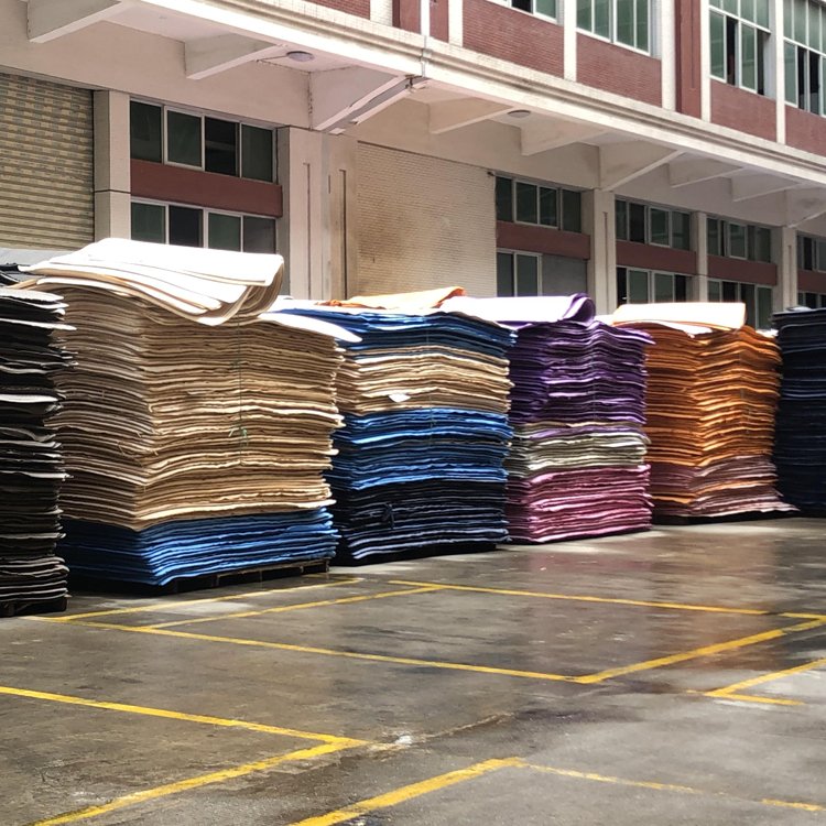 2024 hot sale factory manufacturer multi colored rubber EVA soft material insole liner eva slipper rubber sole sheet