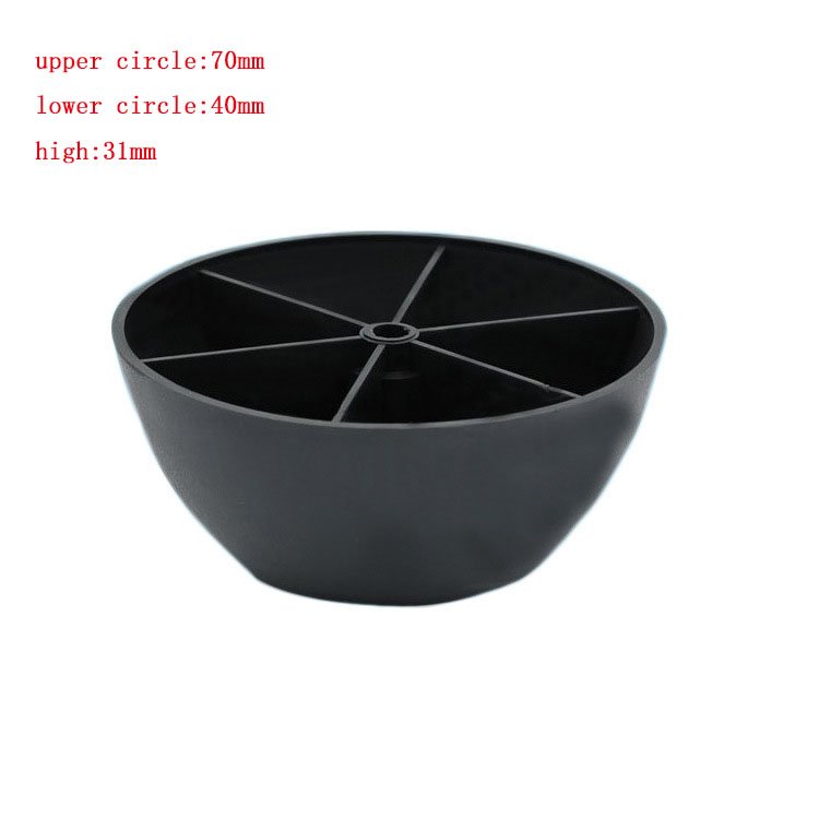 Best selling furniture accessories sofa legs outdoor furniture plastic feet