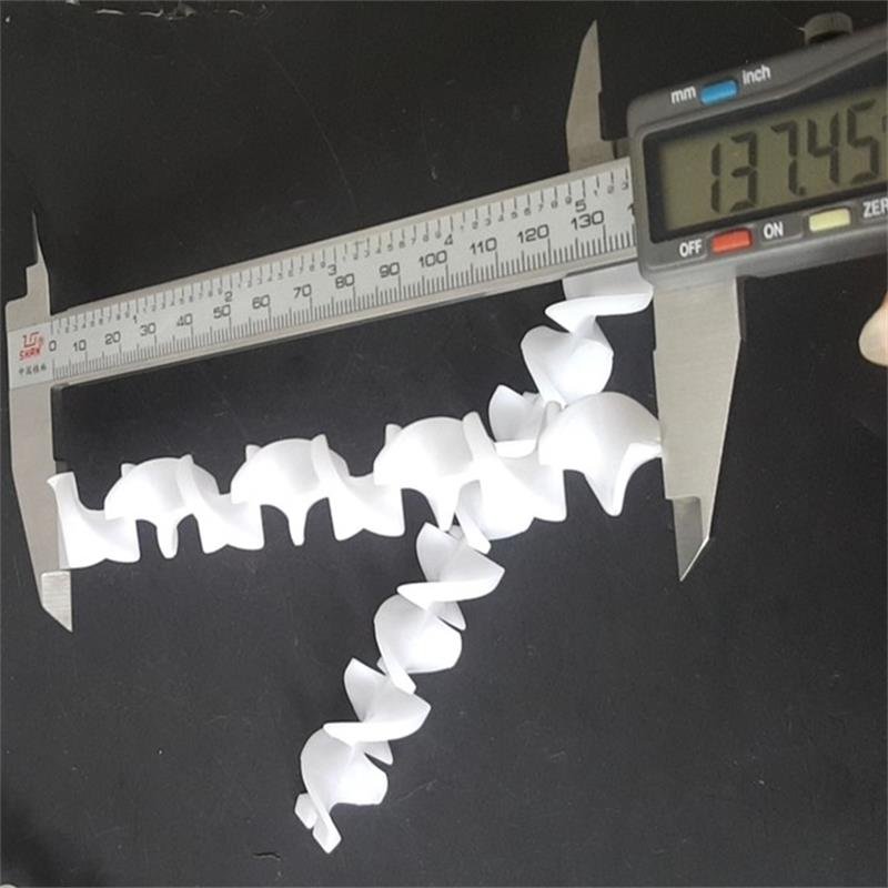 Plastic stirring rod Glue machine rubber core mixing stick Plastic molded polyacetal spiral rod Injection molded plastic parts