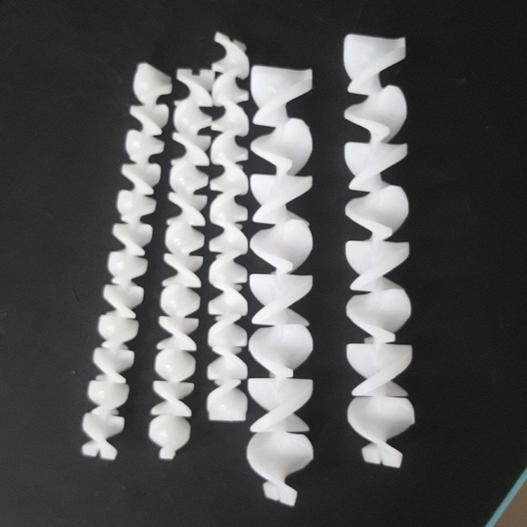 Plastic stirring rod Glue machine rubber core mixing stick Plastic molded polyacetal spiral rod Injection molded plastic parts