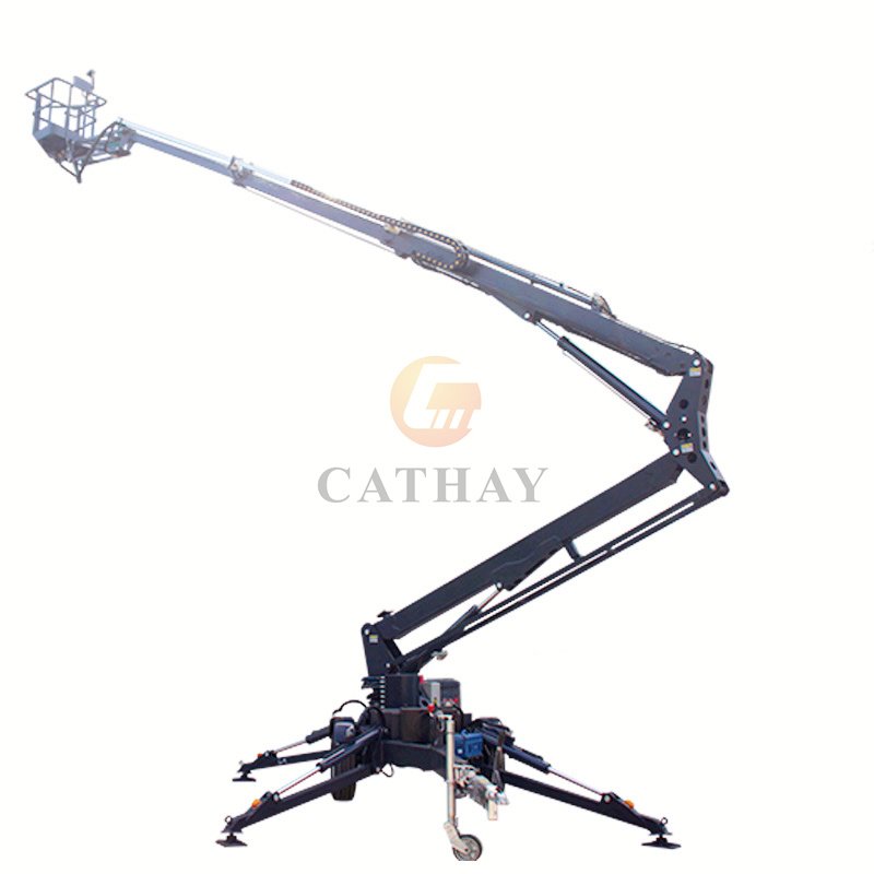 Trailer Lift Diesel Gas DC Hydraulic Articulated Cherry picker Lifters