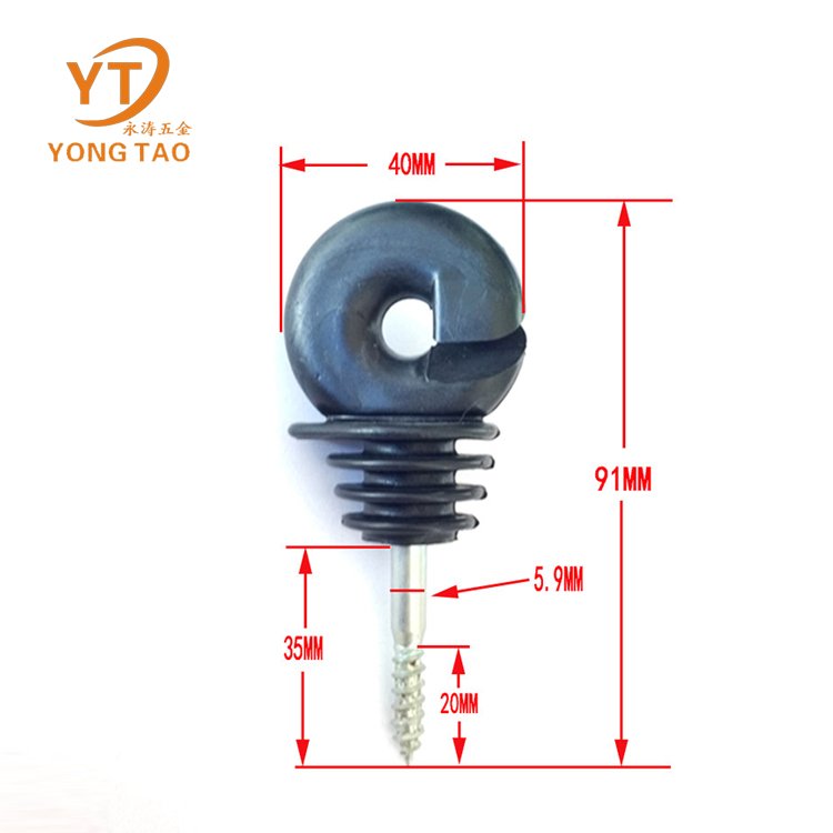 Electric Fence plastic extension rod Wire Ring insulators tape insulator for horse