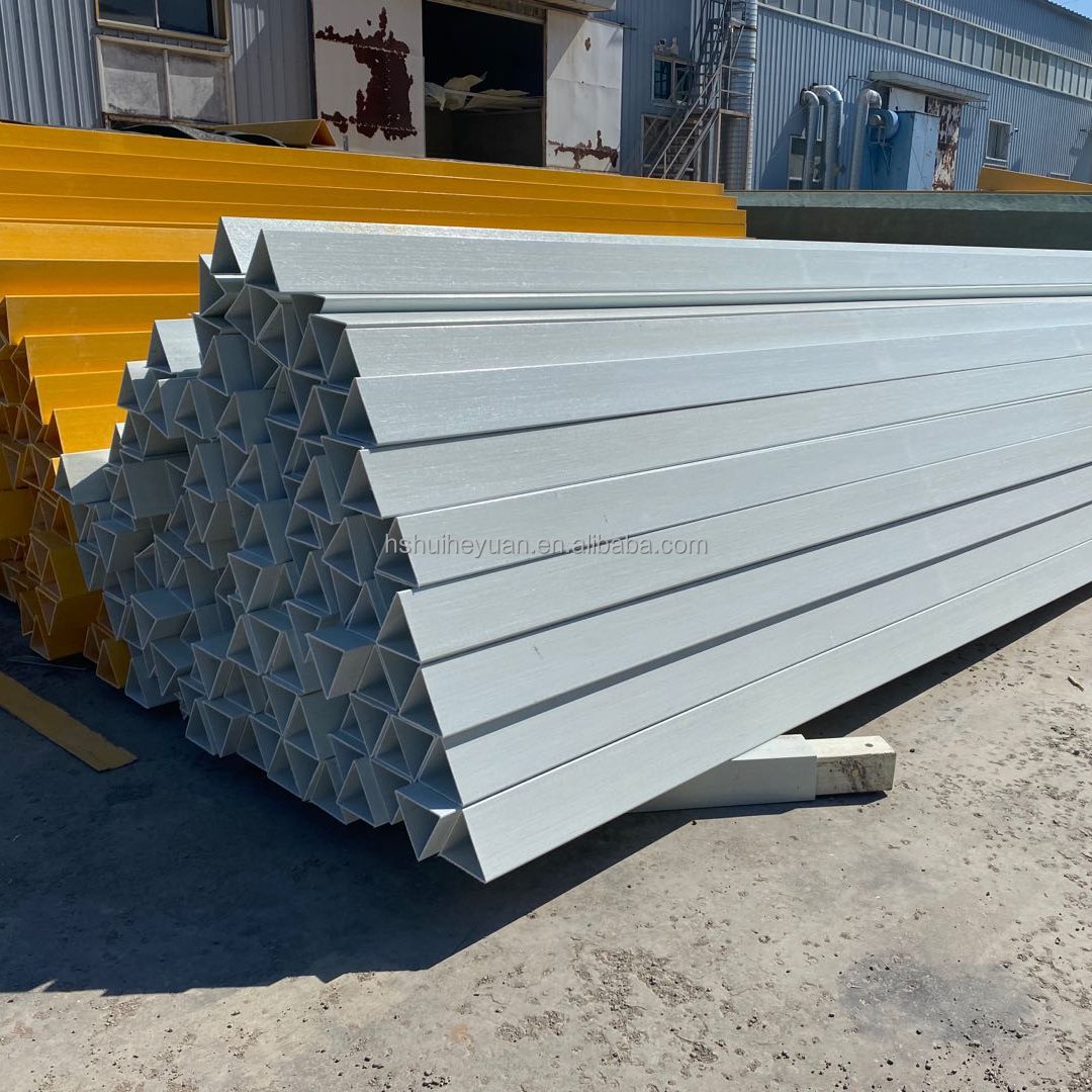 Grp Pultrusion Round Tubes Fiberglass Hollow Tube Rod Frp Custom Pipe Products Irregular profiles