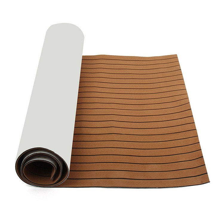 High Quality Durable Foam Faux Teak Deck Flooring Mats For EVA Boat Floor