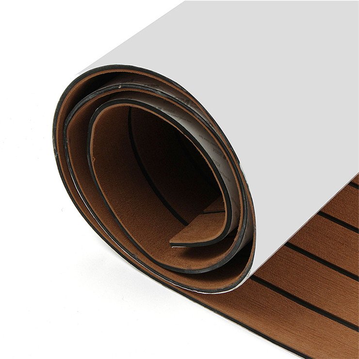 High Quality Durable Foam Faux Teak Deck Flooring Mats For EVA Boat Floor
