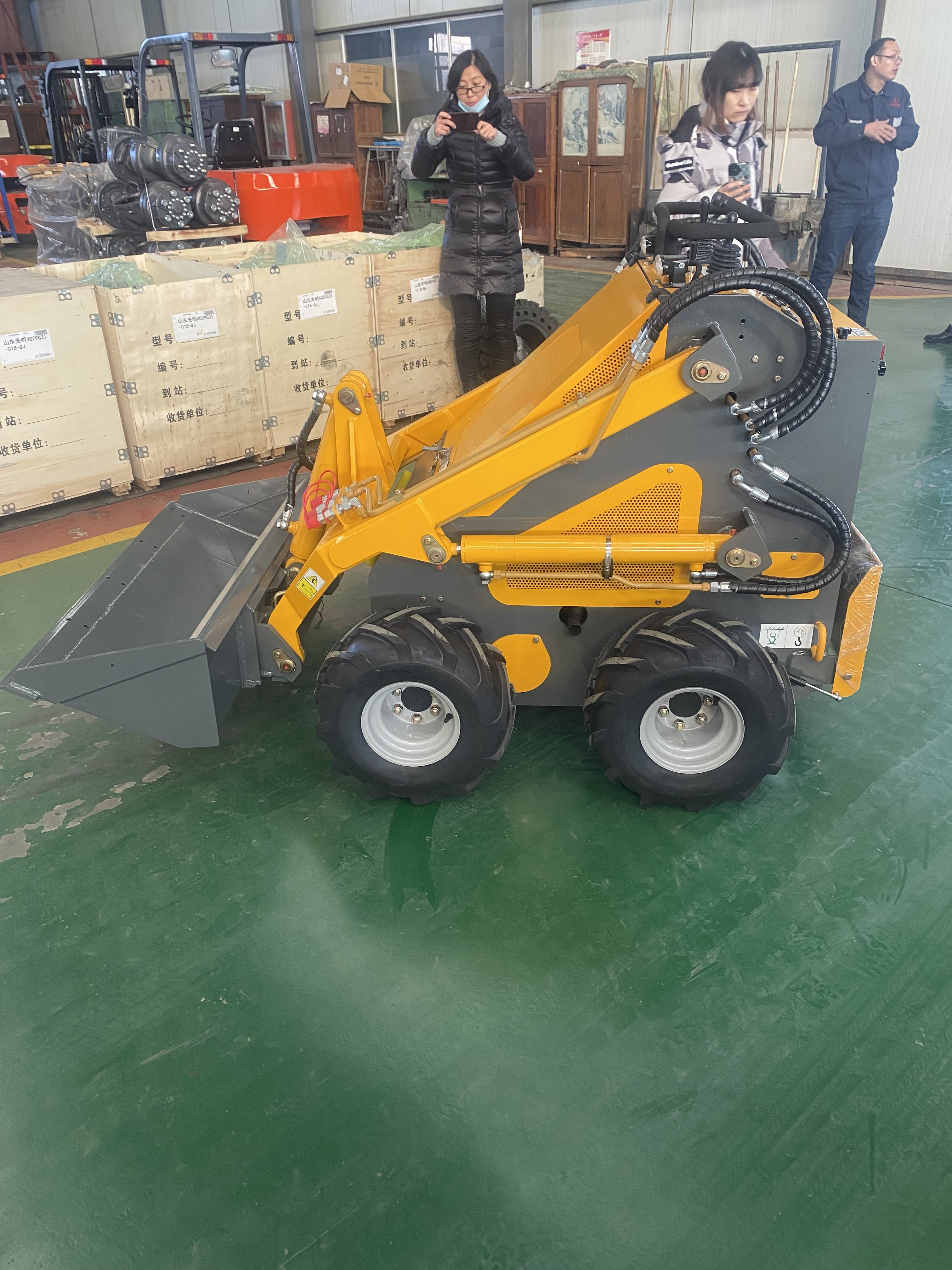 Mining machinery parts Mini Skid Steer Loader On Tracks Cheap Price Rubber Tracked Undercarriage