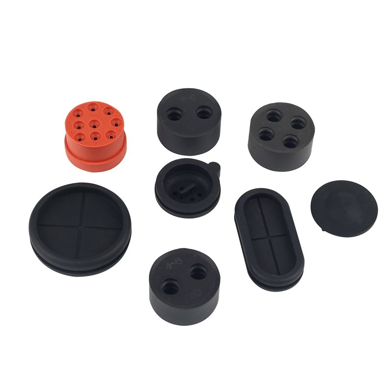 automotive motorcycle silicone rubber cable wire harness protective seal ring connector part for wires
