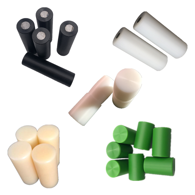 wear-resisting union rod coupling used Blue oily nylon rod plastic solid PA6 Oil Rod Coupling