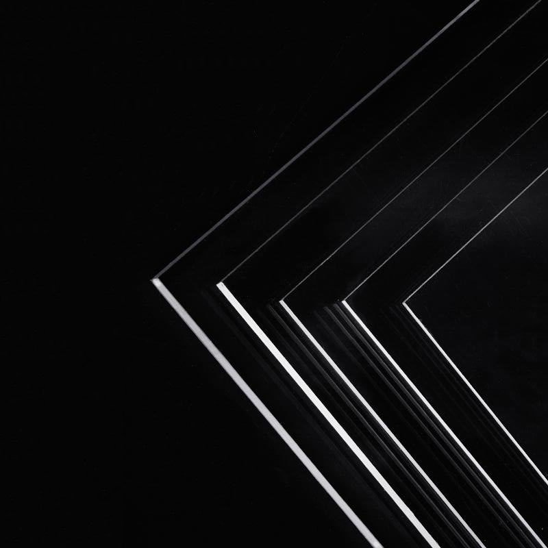 Transparent acrylic sheet Organic glass sheet Frosted color processing Laser engraving PMMA endurance diffusion sheet
