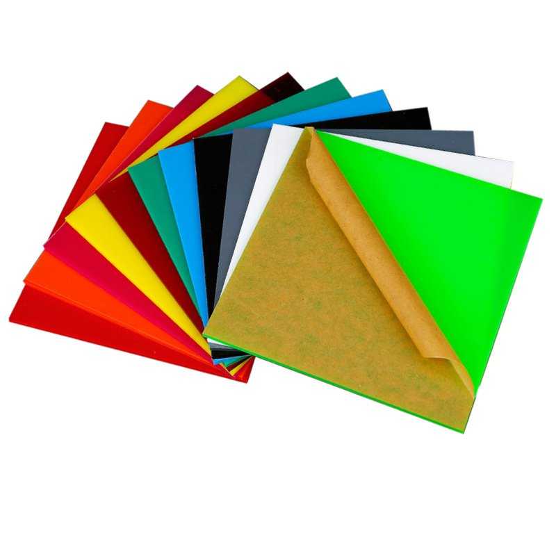 Transparent acrylic sheet Organic glass sheet Frosted color processing Laser engraving PMMA endurance diffusion sheet