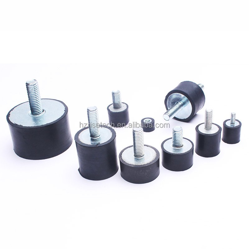 China Factory Male Type Rubber Silent Block Screw Anti Vibration Mount Rubber Buffer