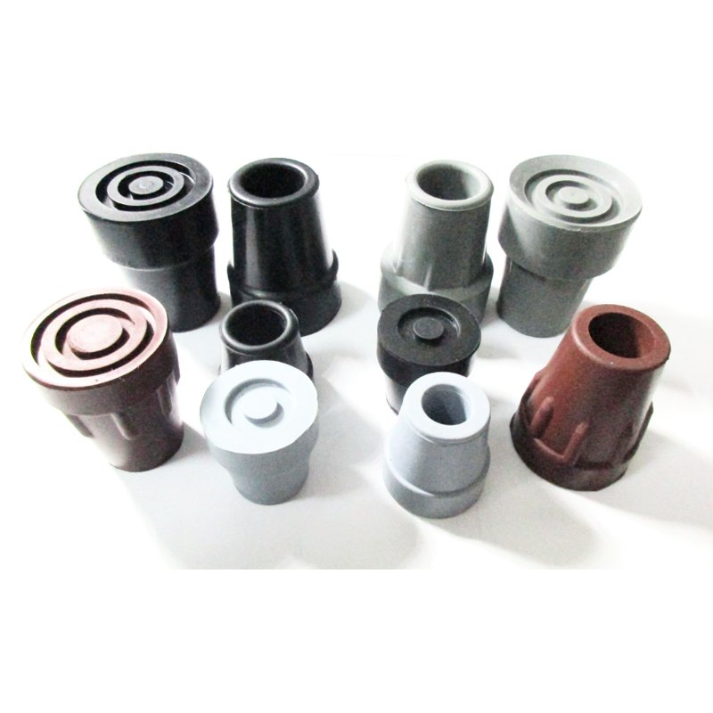 19 22 25 30 32 36 EPDM round Pattern Rubber Feet Crutch Tips Includes Moulded Processing Cutting Walking Sticks Canes Crutches