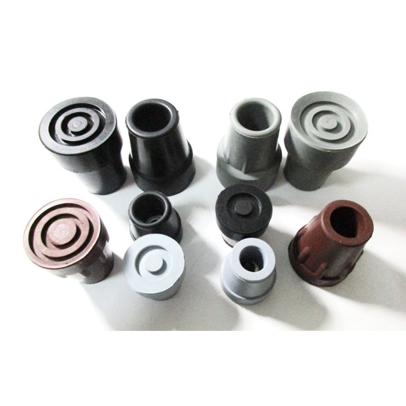 19 22 25 30 32 36 EPDM round Pattern Rubber Feet Crutch Tips Includes Moulded Processing Cutting Walking Sticks Canes Crutches