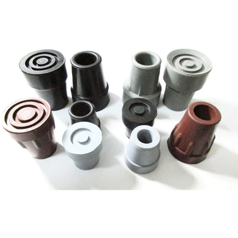 19 22 25 30 32 36 EPDM round Pattern Rubber Feet Crutch Tips Includes Moulded Processing Cutting Walking Sticks Canes Crutches