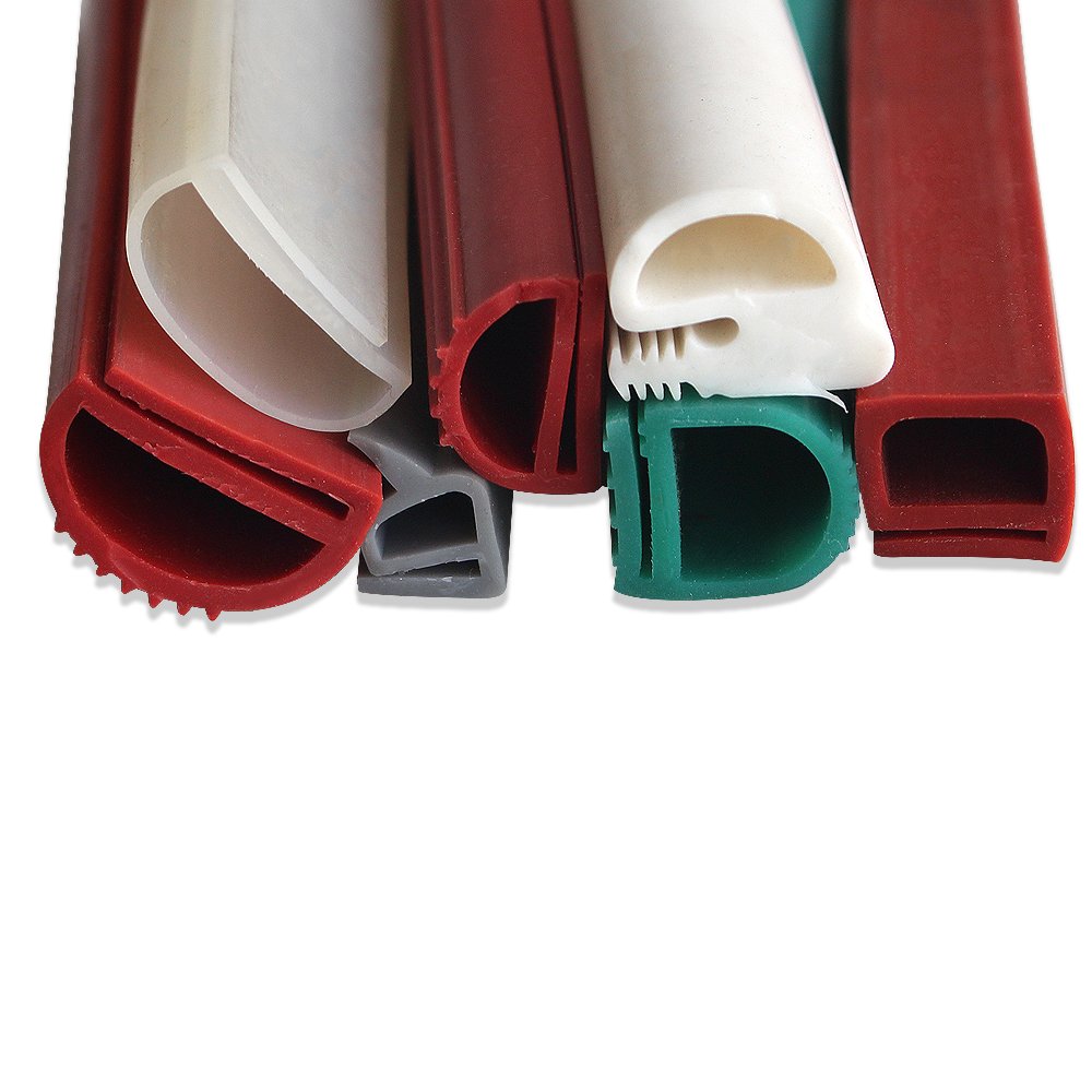Hot Selling products E Type Epdm Silicon rubber High Temperature Sealing Strip For Oven Doors