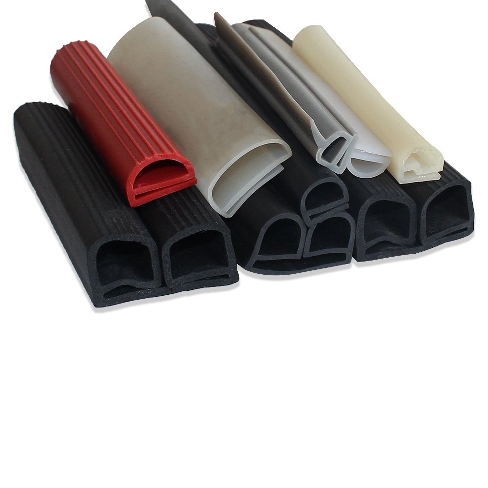 Hot Selling products E Type Epdm Silicon rubber High Temperature Sealing Strip For Oven Doors