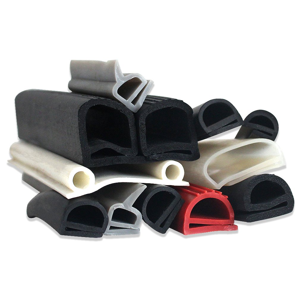 Hot Selling products E Type Epdm Silicon rubber High Temperature Sealing Strip For Oven Doors