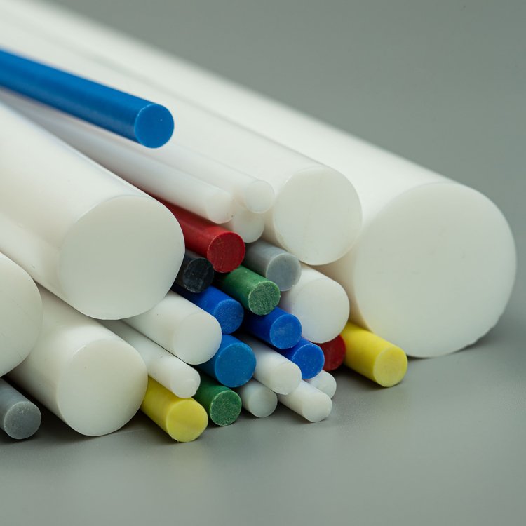 Plastic Rod 100% Virgin Ptfe Moulding Rod Heat Resistance Te flon F4 Bar Rod