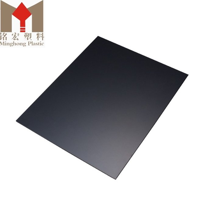 Factory Wholesales Eco-friendly 0.3mm To 12mm ABS Black Sheet For Advertising Printing Industry And Thermoforming Plastic Parts