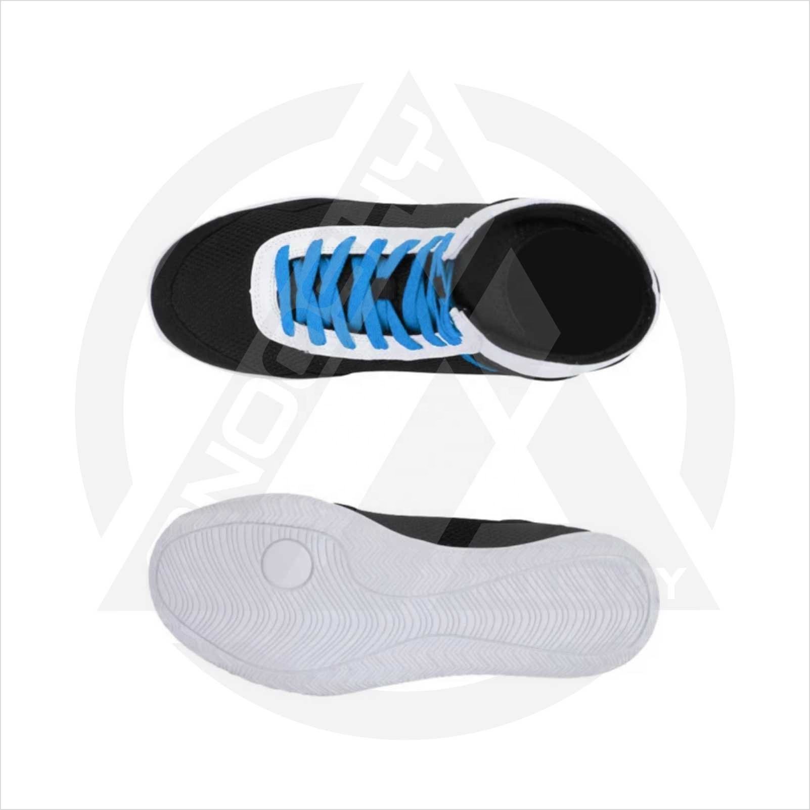 Customized High Top Boxing Wrestling Shoes Fashionable Training Leather Rubber Men Women Original Leather/Artificial Leather