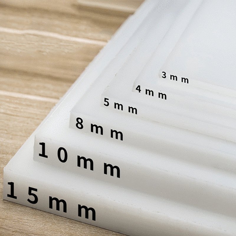 Hot Custom Hips Plastic Thick Thermoforming 0.8 Double Colored Engraving Color Sheet Acrylic For Laser 2 PVC ABS PE PP Color