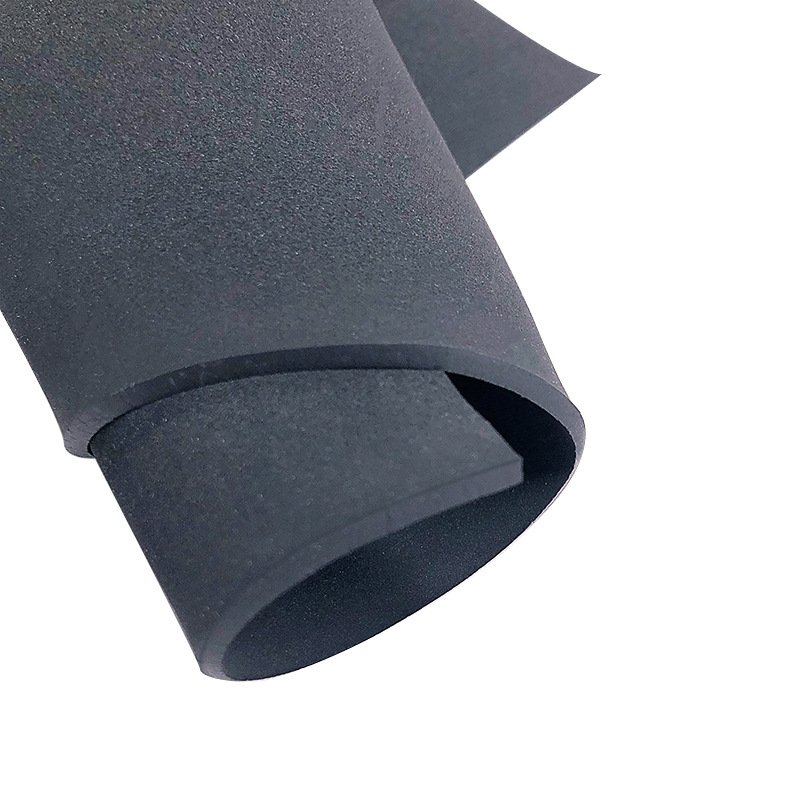 Washable and Reusable sbr rubber sheet Diving material fit for insole shoe material neoperne foam laminated with black neoprene