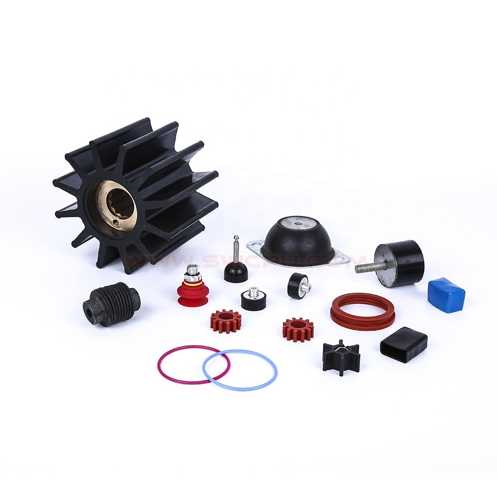 Custom molding rubber parts