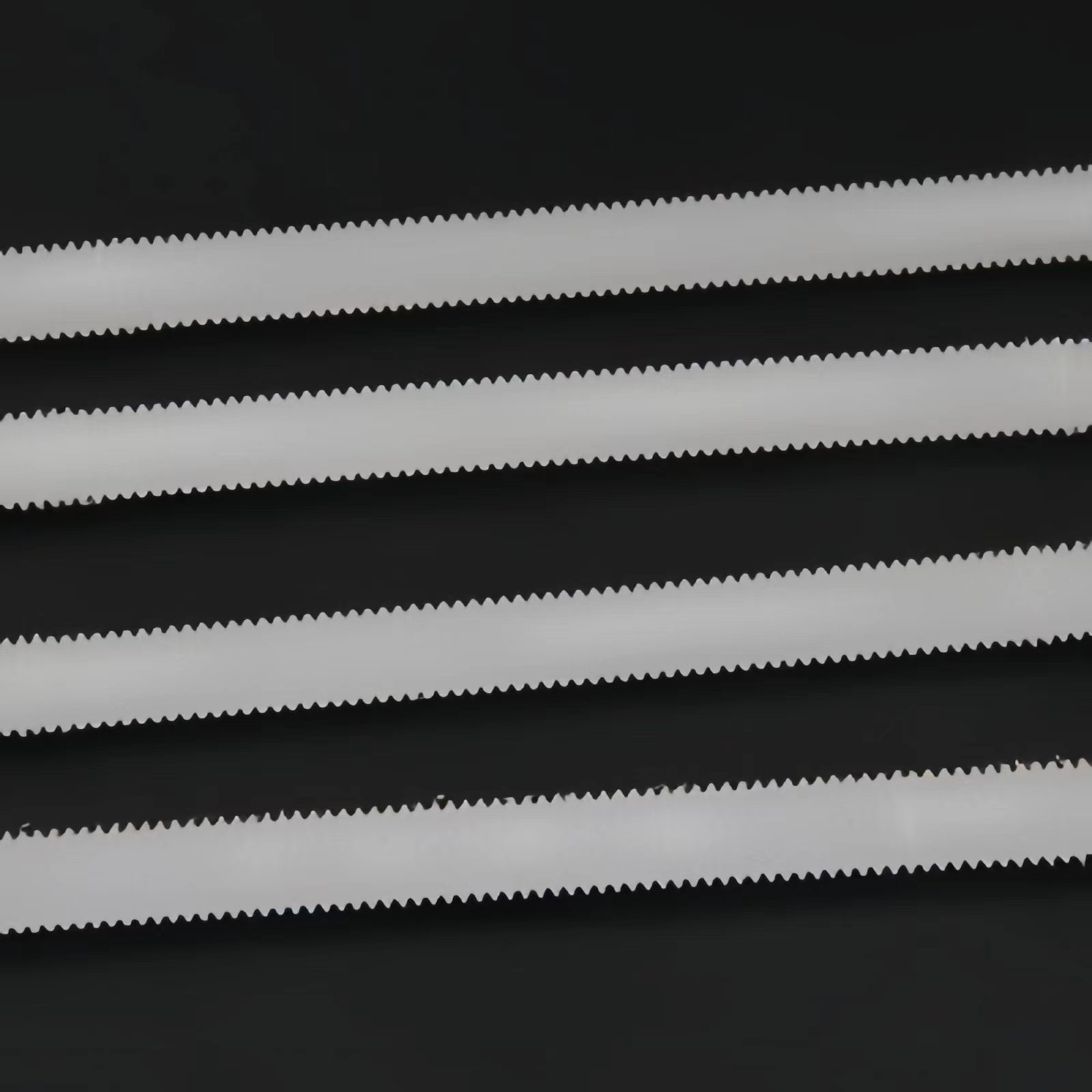Plastic full thread insulated nylon full tooth thread rod screw