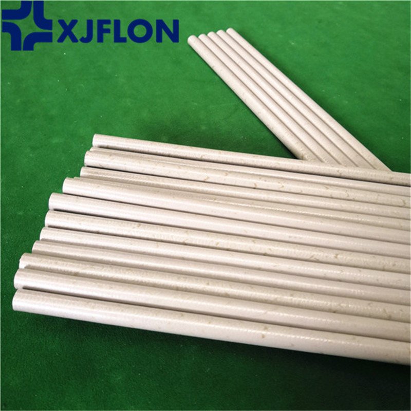 factory custom high-performance natural virgin materials plastic extruded peek rod beige color injection molding peek rod