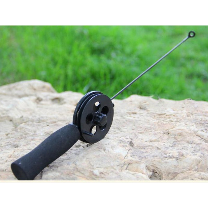 Best Quality Plastic Mini Short Portable Ice Fishing Rod with reel Light Travel Fishing rod