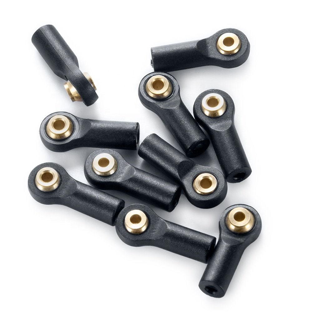 New Plastic Rod Ends Link Balls Head Joints for 1/24 RC Crawler SCX24 90081 AXI00001 02 04 05 06 Upgrade Parts Accessories