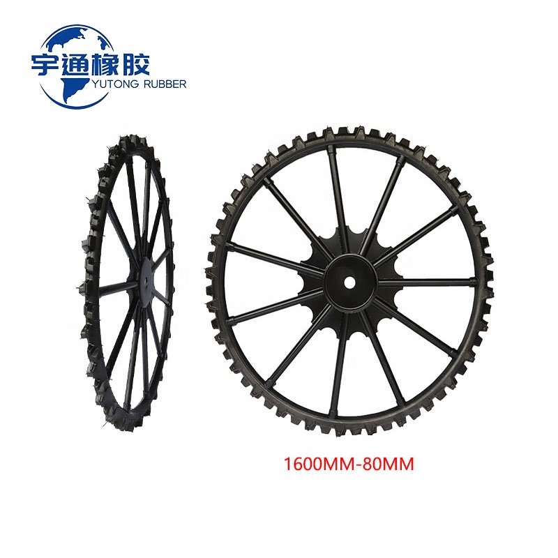 1000*160mm 1000mmx160mm 1.0m 39 inch height Agricultural Solid rubber Airless Tractor Iron Wheels Slim Tyres Boom Sprayer tyres
