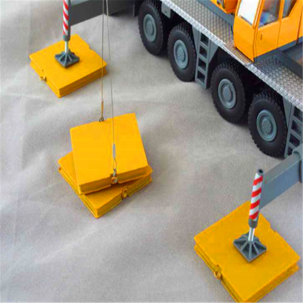 ZSPE Customized Outrigger Pads Stabilizer 3mm Thick PE Material Slip-Resistant Crane Lift Jack Trailer RV Wrecker Tow Truck