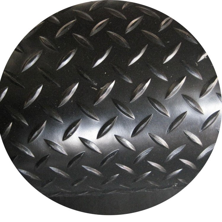 cheap black anti slip non toxic workshop garage car diamond willow leaf rubber sheet flooring roll mat