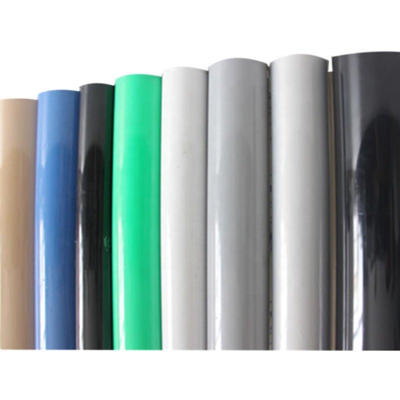 Custom Sky Blue High Temperature 0.5mm Silicone Rubber Sheet Roll