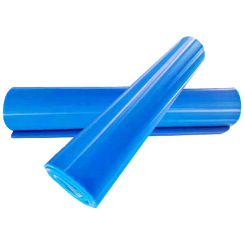 Custom Sky Blue High Temperature 0.5mm Silicone Rubber Sheet Roll