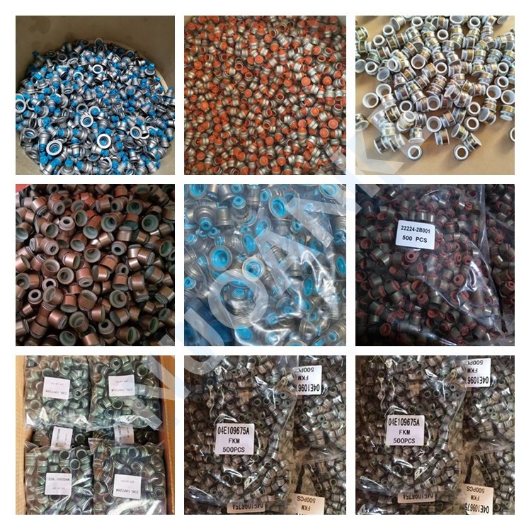 High Quality Valve Oilseal FKM FPM Rubber Valve Stem Seal Auto Part Engine Oil Seal