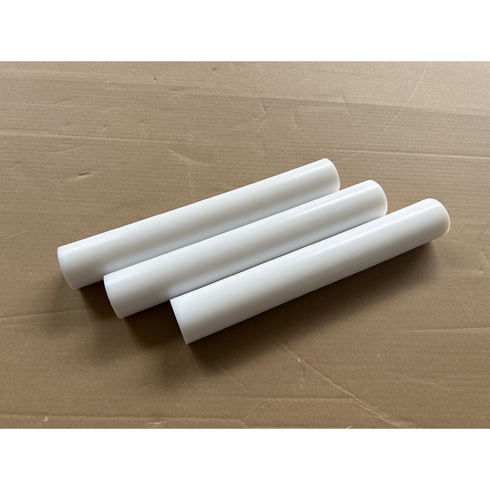 Factory direct acid and alkali resistant plastic rod 40*300mm white material DF161 ptfe molded rod